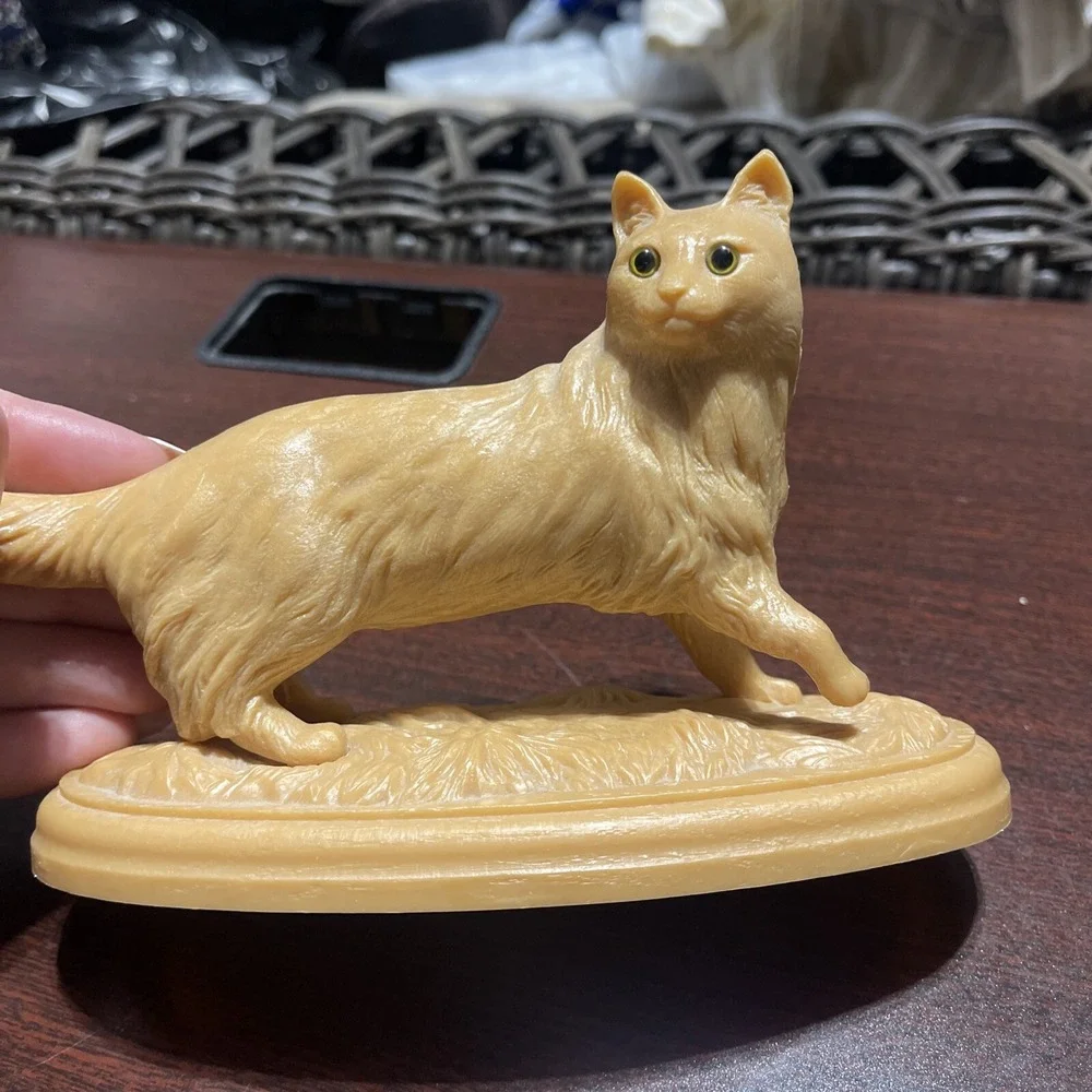 Cat‎ Figurine Detailed Resin Crazy Cat Lady Collectible Animal Lovers